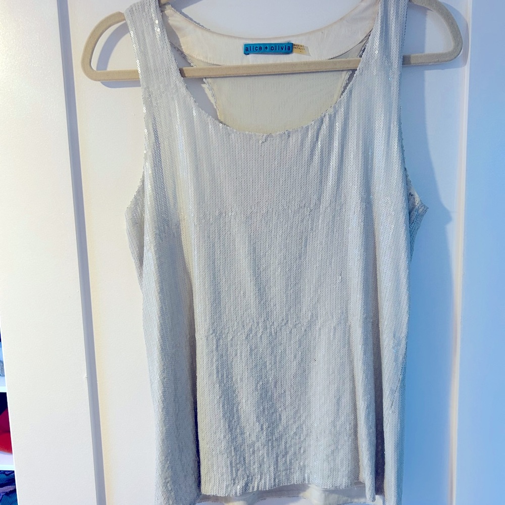 Sequin tank- never worn